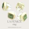 La Fenice Seafoam rings -EmeralDuck